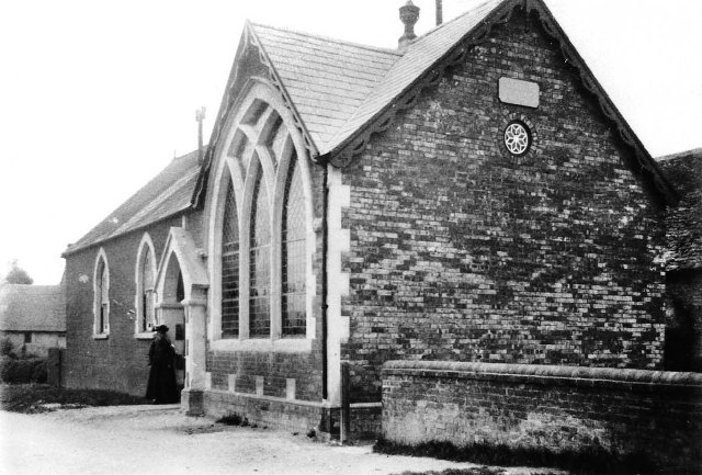 Adullem Chapel in front of Court Close, Rotten Row